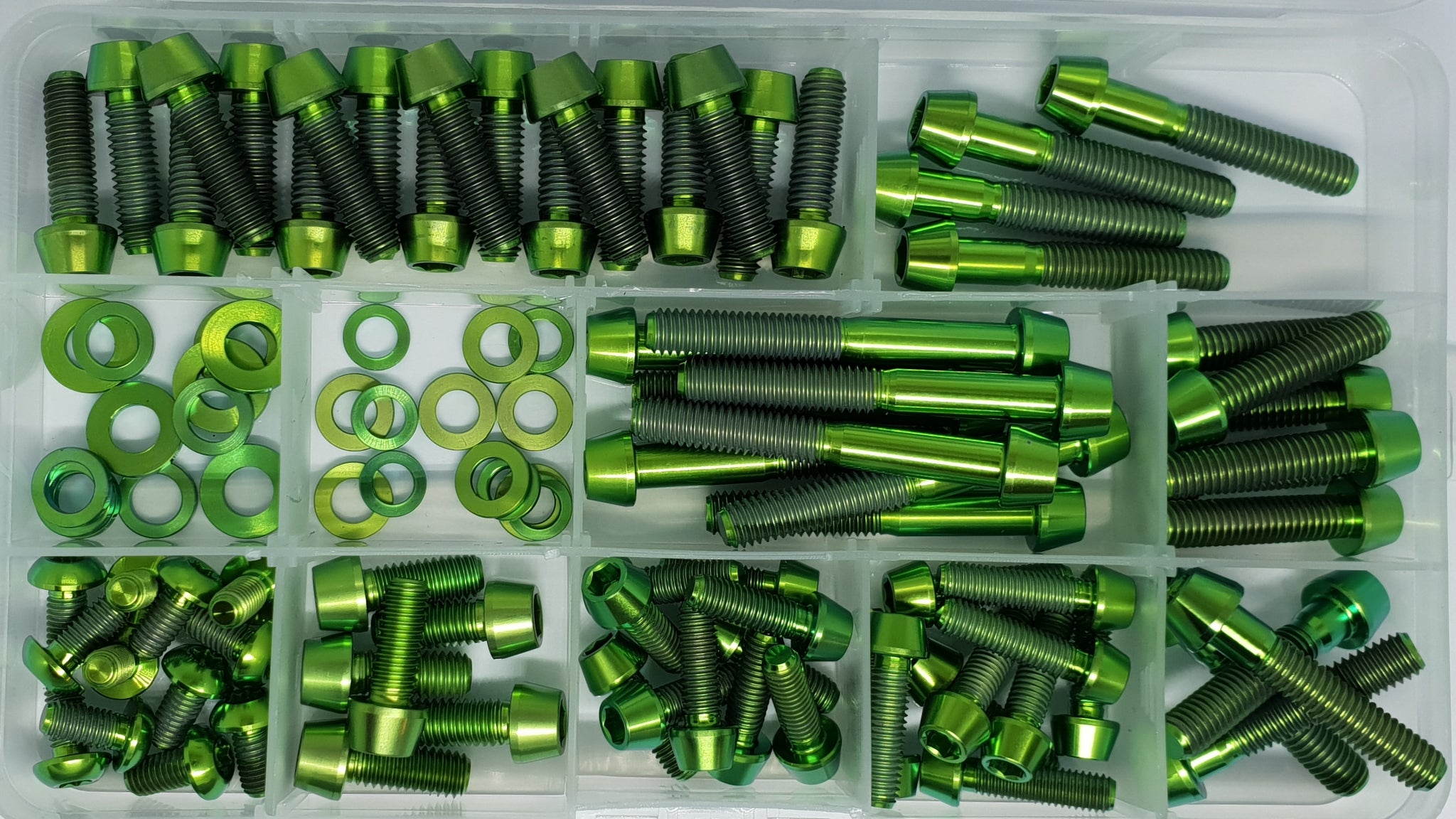 Mountain bike titanium bolt kits online